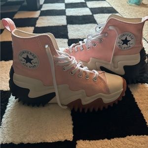Light Pink Converse-Run Star Motion